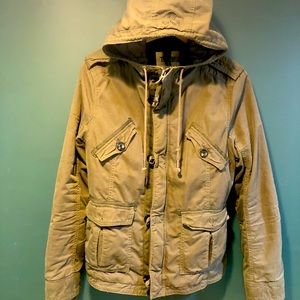 TNA Aritzia Military Olive Jacket Size XL